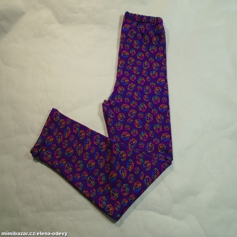 dětské legíny HRACÍ KOSTKY