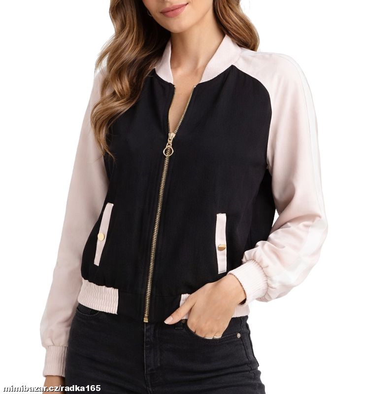Modní bomber bunda vel.38