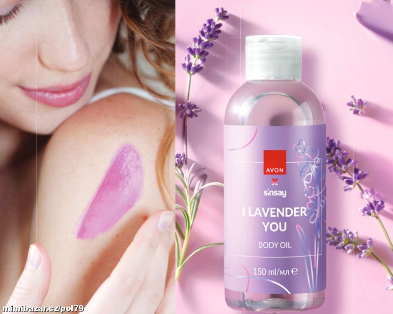 NOVINKA tělový olej s vůní levandule