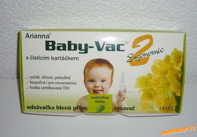 1x POUŽITÁ ODSÁVAČKA BABY VAC 2 + NÁHRADNÍ HLAVICE