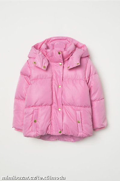 ZIMNÍ BUNDA S KAPUCÍ ZN. H&M skladem v 7/8 let