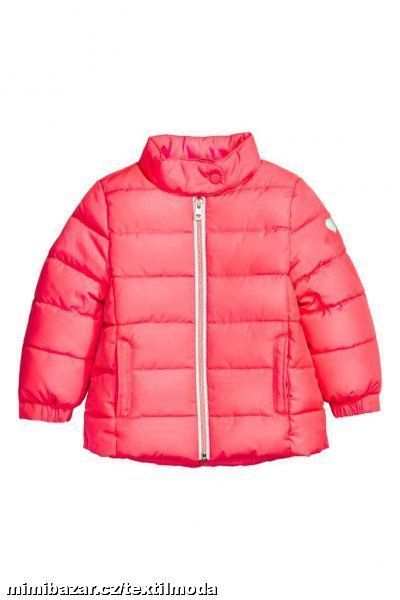 ZATEPLENÁ BUNDA NEONOVÁ H&M skladem VÍCE KS A VEL