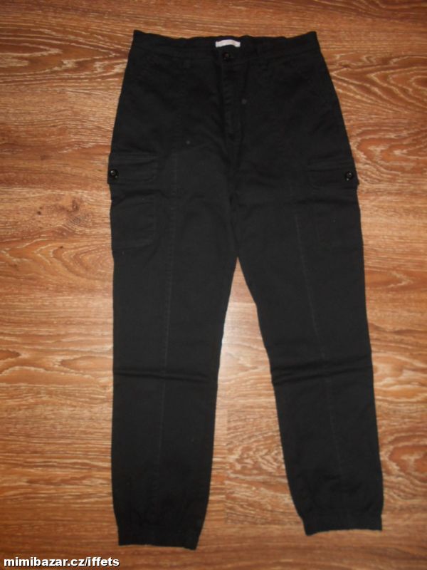 černé kapsáčové rifle džíny Fisherfield M 170 176