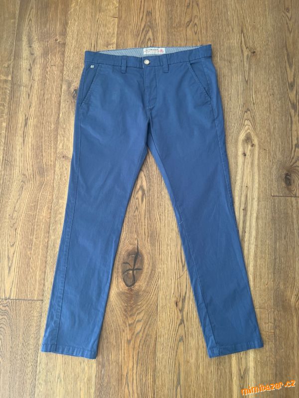 Kvalitní chino kalhoty Cotton & Silk vel. 50