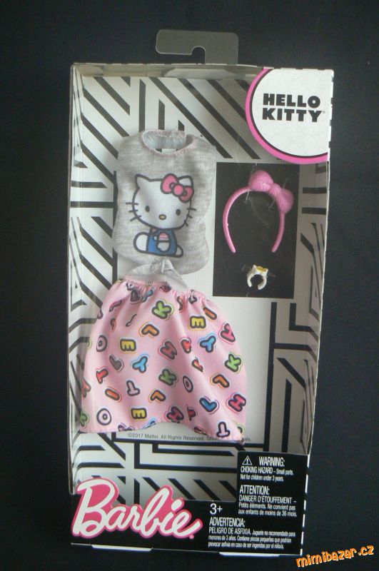 Barbie obleček Hello Kitty