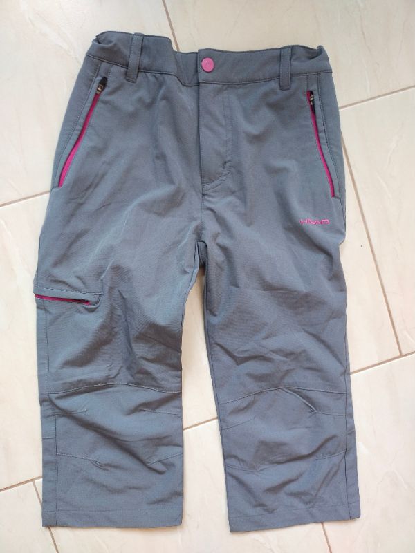 Dívčí 3/4 sportovní outdoorvé 3/4 kalhoty HEAD