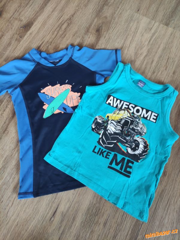 Tílko + triko do vody