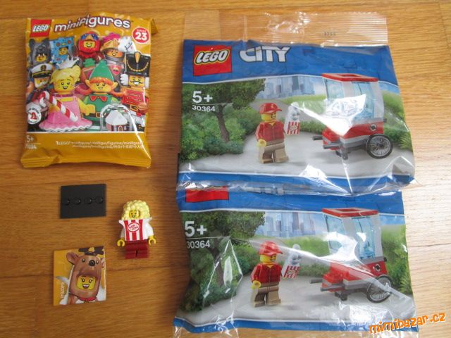 LEGO CITY 30364 prodavač popkornů sáček polybag
