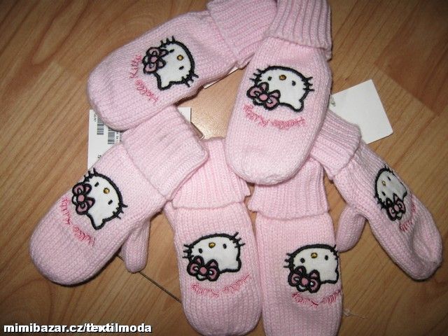 RUKAVICE HELLO KITTY ZN. H&M VÍCE KS SKLADEM