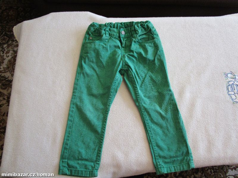 Pěkné zelené rifle, vel. 92, zn. Palomino - C&A