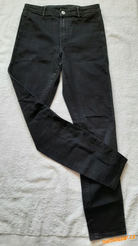 Černé džíny skinny 36