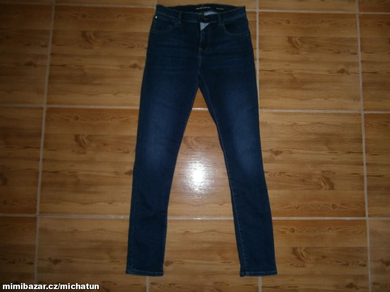 Tmavomodré skinny rifle značky GUESS, vel.16let(S)