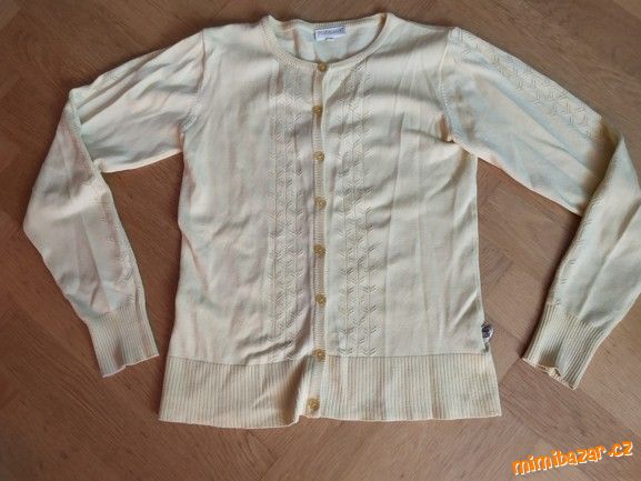 SVĚTLE ŽLUTÝ SVETR POMP de LUX