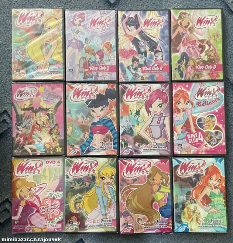 Sada WINX. 12 DVD
