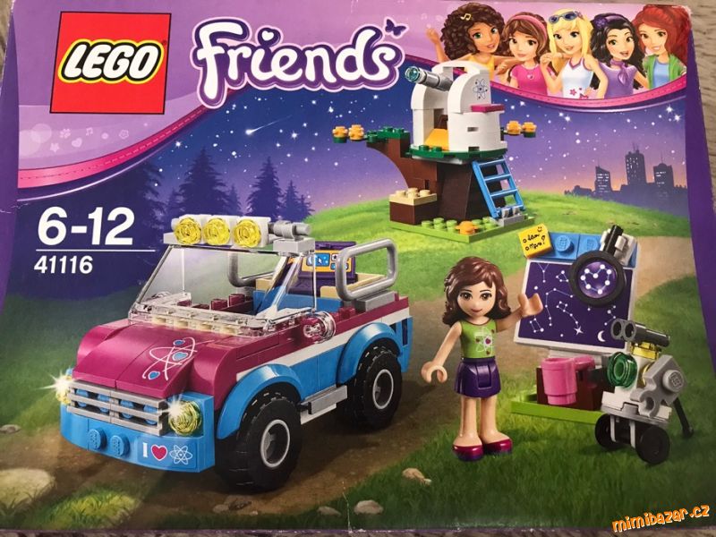 LEGO® Friends 41116 Olivie a její průzkumné auto