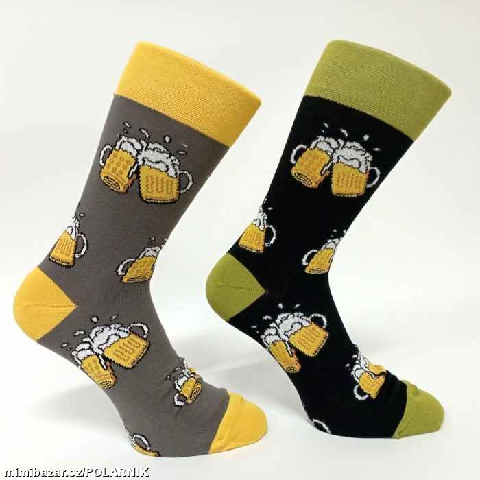 Pánské ponožky s májovým ležákem