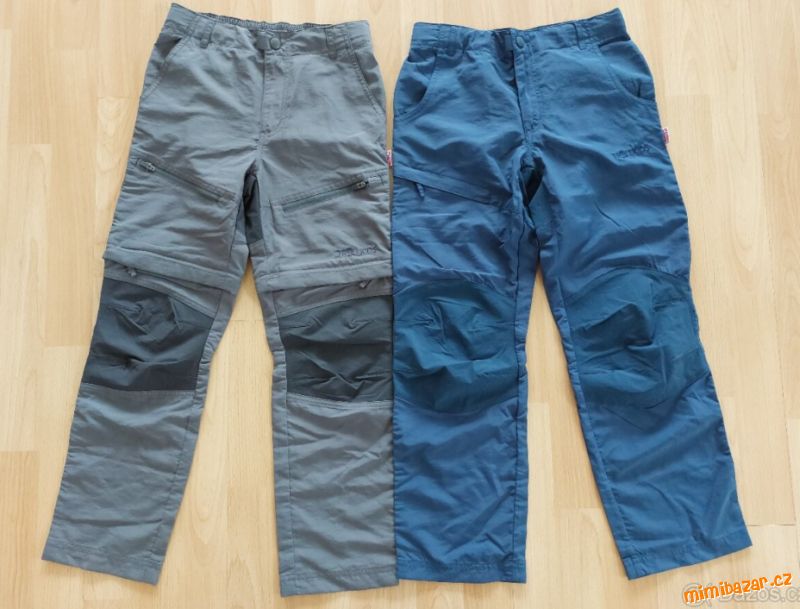 "Nové" outdoorové kalhoty Trollkids, vel.