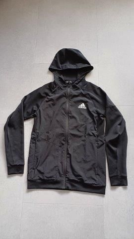 Černá mikina – bunda Adidas Aeroredy vel. S