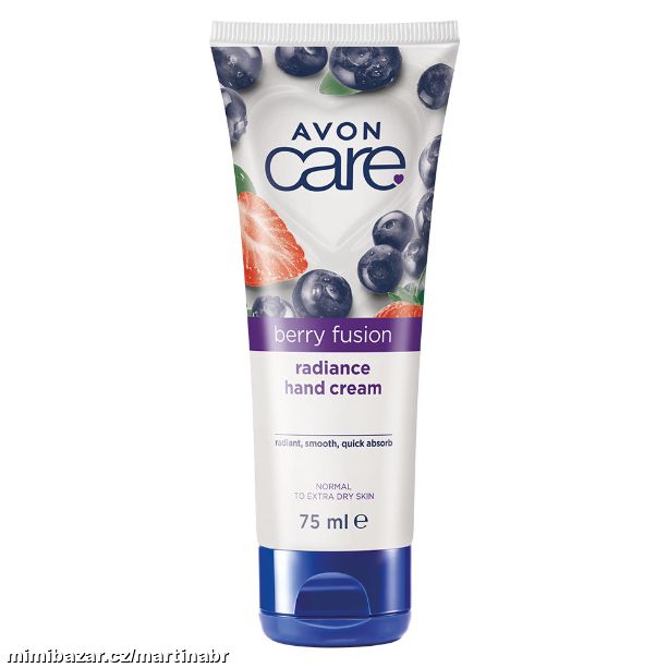 Rozjasňující krém na ruce s výtažky z borůvek