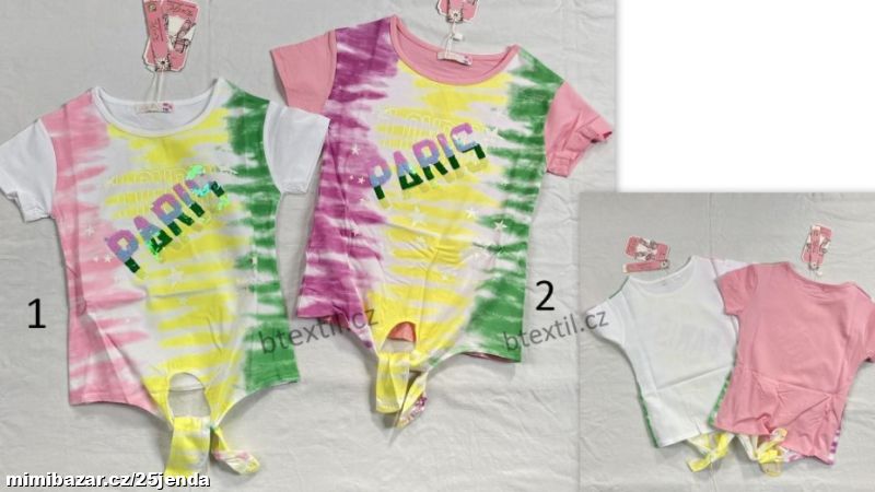 Dívčí tričko Kugo Paris 116-146