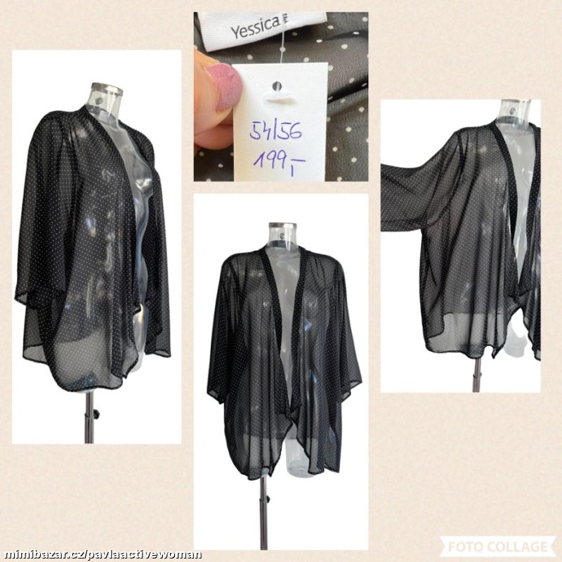 Č.354 LEHKÝ ZN. PŘEHOZ KABÁTEK NOVÉ v.54/56