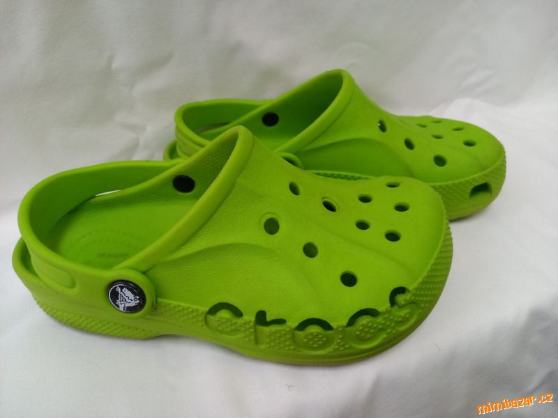 CROCS 1 limetové 33/34 /mám je 2x/
