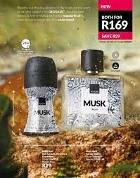 NOVINKA pánská sada s vůní Musk RAIN