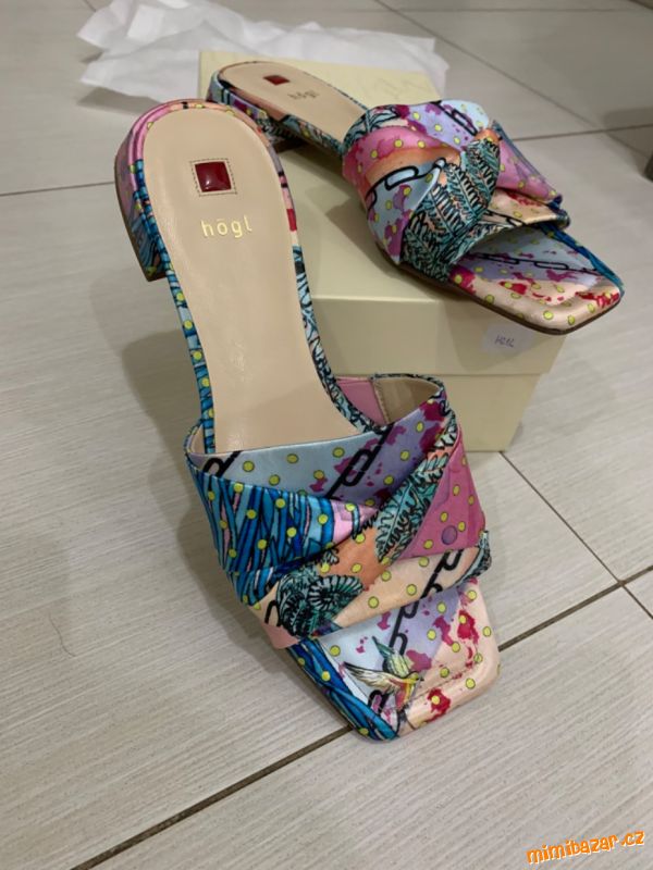 Luxusni pantofle nazouváky Högl