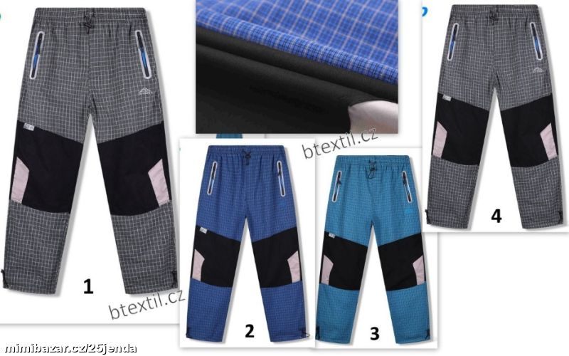 Pánské outdoorové plátěné kalhoty M-XXL