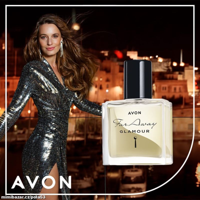 Parfém Far Away Glamour balení do kabelky 30 ml