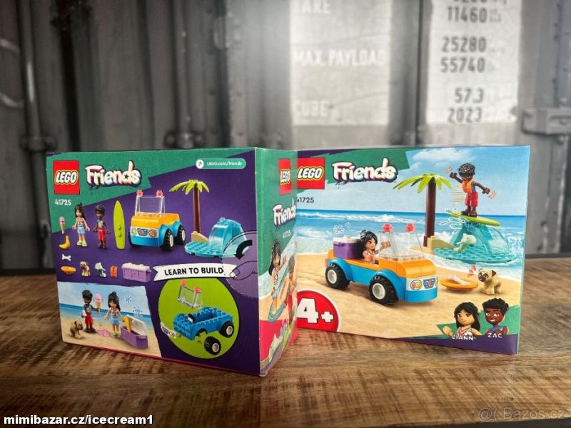 LEGO FRIENS ZÁBAVA S PLÁŽOVÝM VOZÍKEM N.O.V.É.
