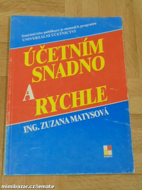 Obrázek k inzerátu: Účetním snadno a rychle