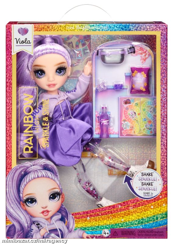 Obrázek k inzerátu: 427810 Rainbow High Sparkle & Shine Fashion- Viola