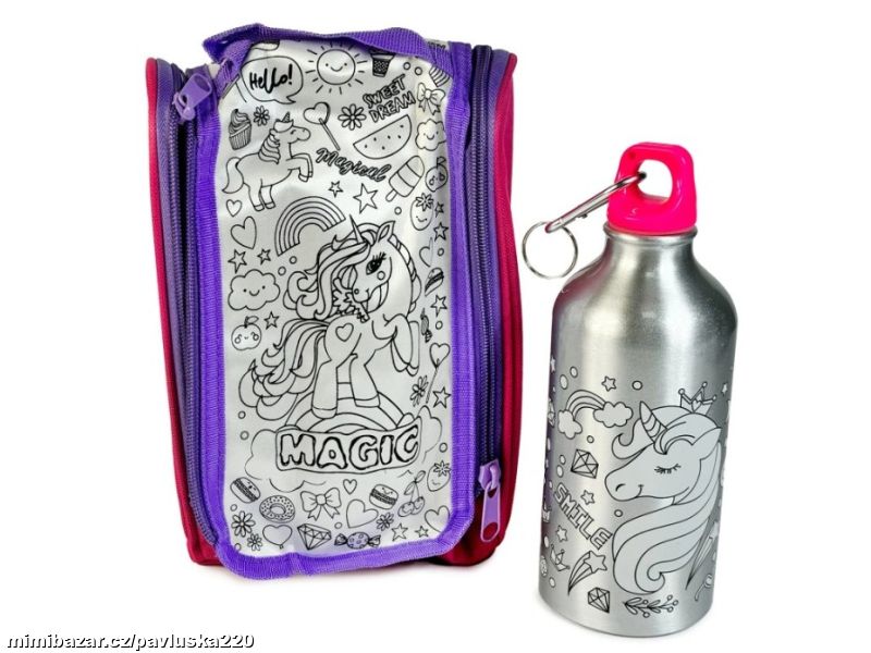 Vytvořte si vlastní lahev - jednorožec