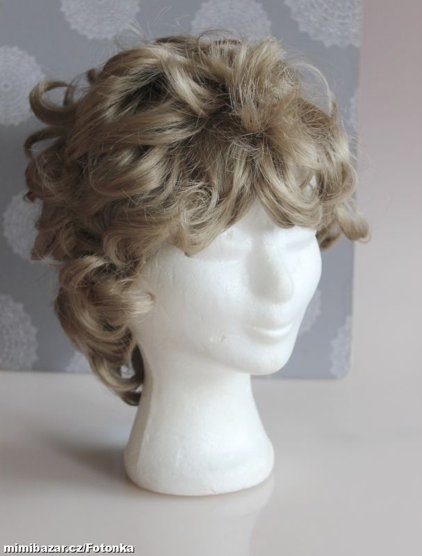 Dámská paruka, krátké vlasy, obvod cca 60-65 cm