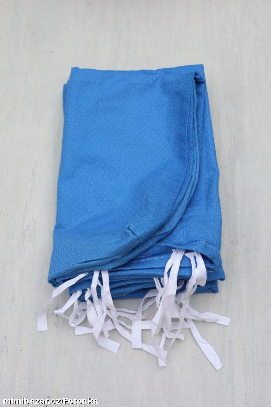 3x bavlněný povlak Ergon, s tkanicemi, 90x70x9 cm