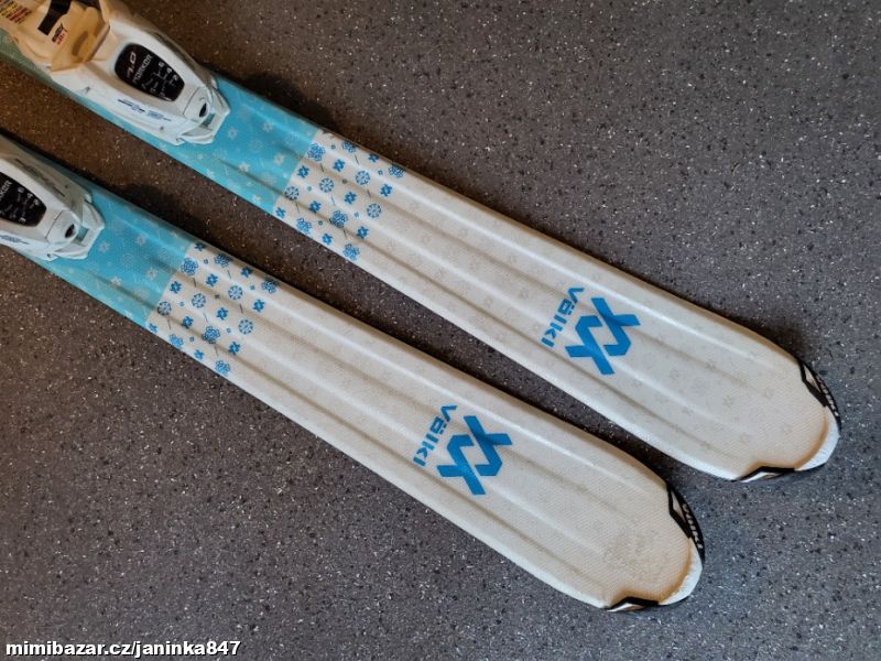 JUNIOR.CARV. LYŽE VOLKL FLAIR - 130 CM