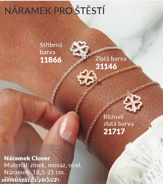 Krásný náramek pro štěstí 3 barvy