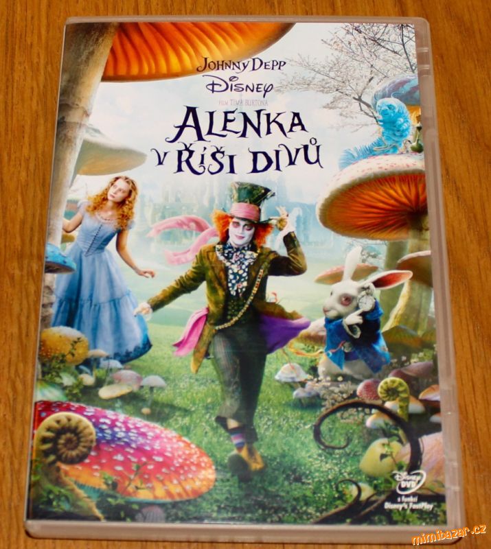 DVD Alenka v říši divů