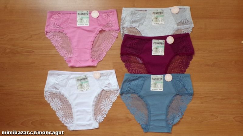 Kalhotky dámské krajkové vyšší