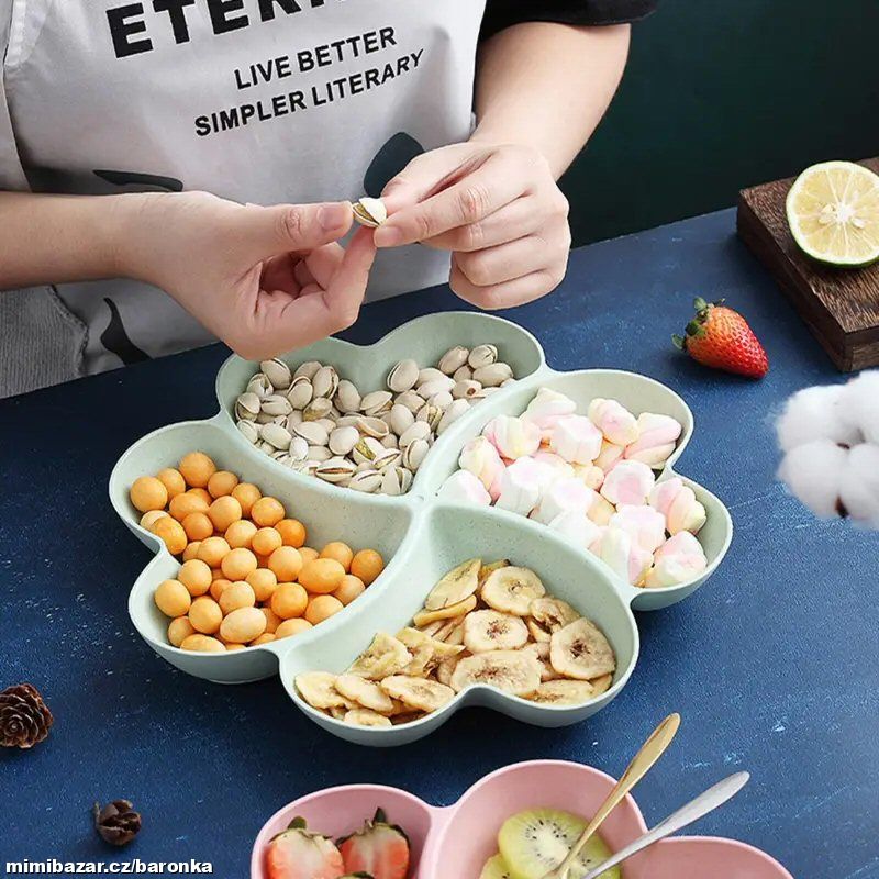 Krémově bílá miska, skvělá na ovoce či svačinky