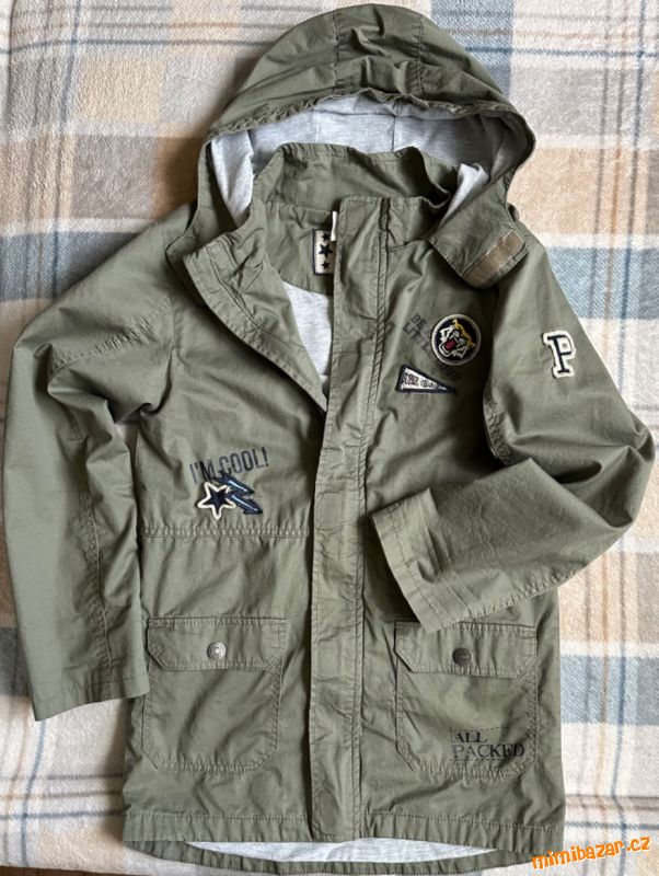 *PARKA, BUNDA S BAVLNĚNOU PODŠÍVKOU*