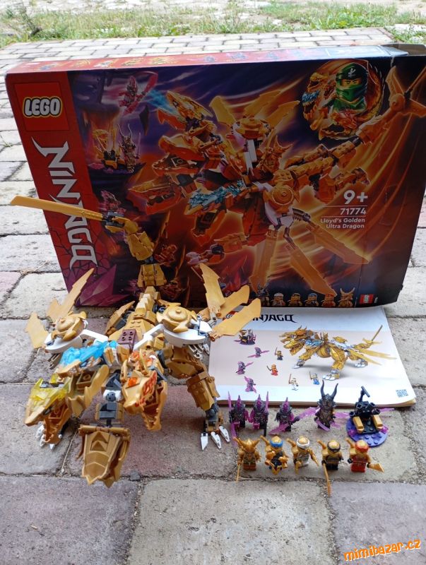 Obrázek k inzerátu: LEGO Ninjago-71774 Lloydův zlatý ultra drak