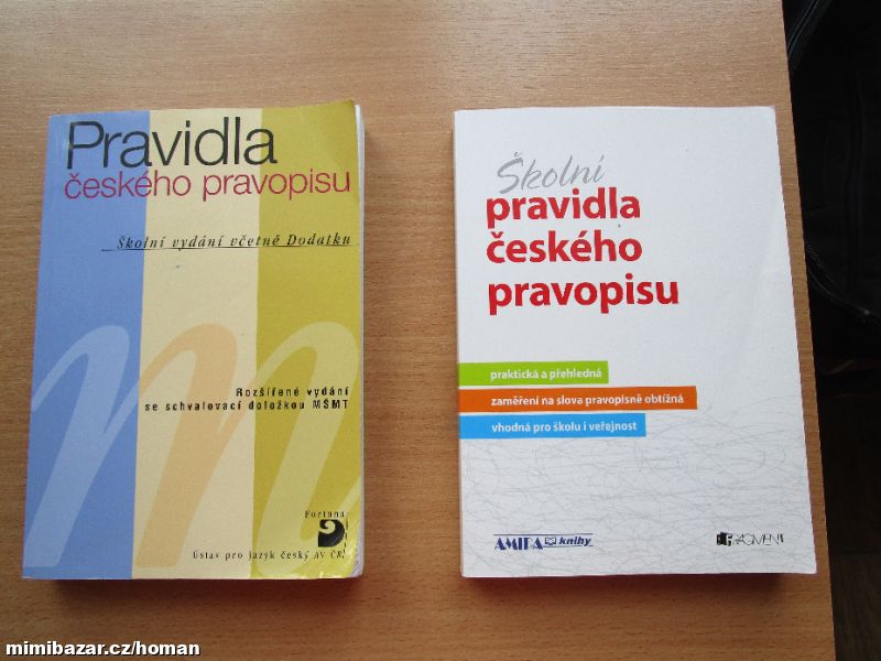 Školní pravidla českého pravopisu - 2x