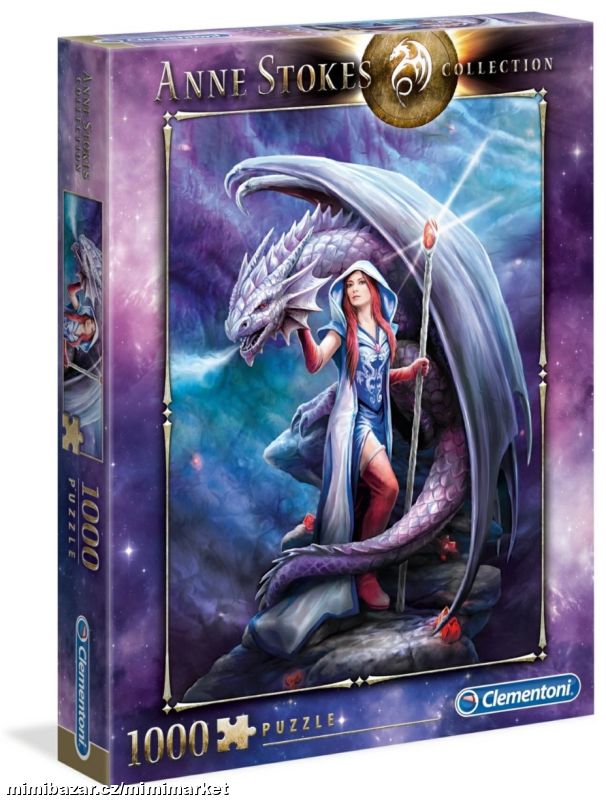 Puzzle Anne Stokes DRAČÍ ČARODĚJKA 1000 dílků