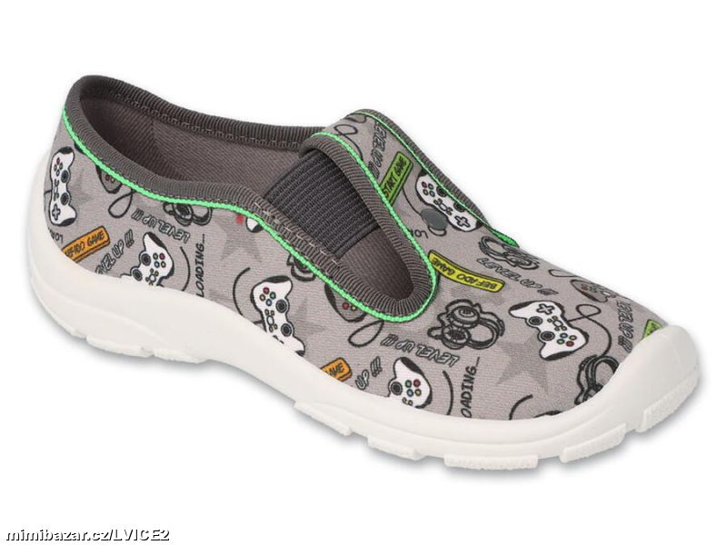 Plátěnky, bačkory , přezuvky BEFADO 975X188 Game