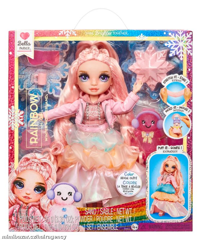 120827 Rainbow High Zimní fashion panenka - Bella