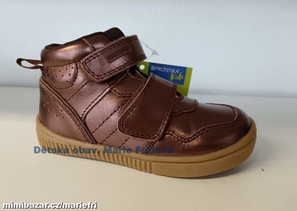 Celoroční kožená obuv Protetika XANDRA brown