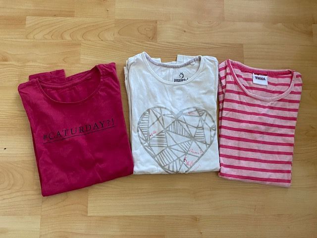 trika s dlouhým rukávem 3ks