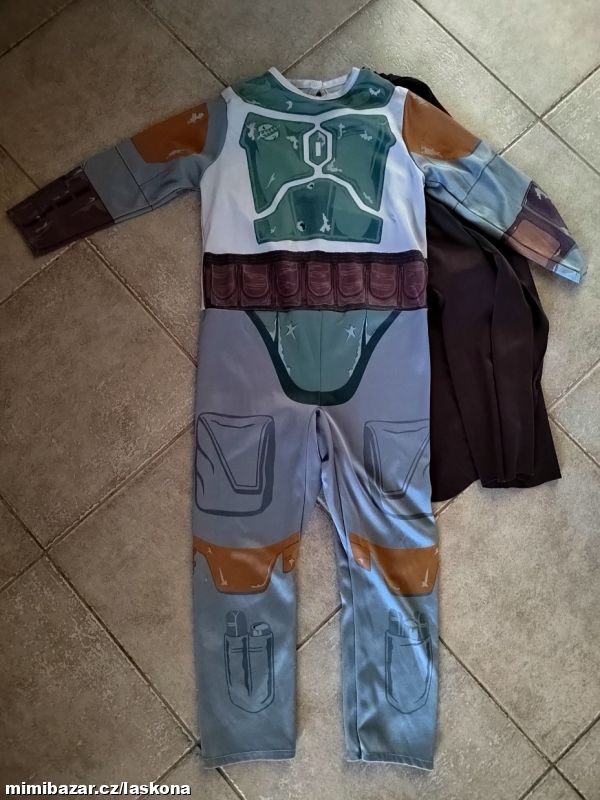 Kostým Boba Fett Star Wars , velikost small